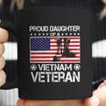 Proud Daughter Of Vietnam Veteran Us Flag Veteran Boots Graphic Design Printed Casual Daily Basic Coffee Mug