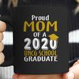 Proud Mom Of A 2020 Uncg School University Of North Carolina At Greensboro Graduate Coffee Mug