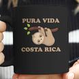 Pura Vida Sloth Costa Rica Coffee Mug