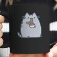 Pusheen The Cat Eating Noodles Coffee Mug