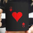 Queen Of Hearts Deck Of Cards Halloween Costume Coffee Mug