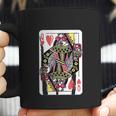 Queen Of Hearts Playing Card Coffee Mug