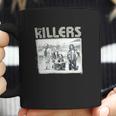 Real Swag Inc The Killers Band Photo Image Black Coffee Mug