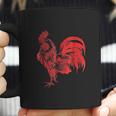 Red Rooster Cocky Vintage Rooster Coffee Mug