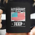 Retirement Gifts Tee Ill Drive My Jeep Retirement Plan Coffee Mug