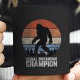 Retro Bigfoot Bigfoot Social Distancing Champ Coffee Mug