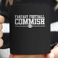 Retro Fantasy Football Commish Funny Sports Coffee Mug