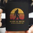 Retro Hide And Seek World Champ Bigfoot Sun Believe Coffee Mug