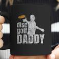 Retro Vintage Daddy Disc Golf Gift For Him Frisbee Frolf Dad Coffee Mug