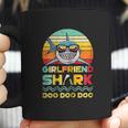 Retro Vintage Girlfriend Shark Doo Doo Doo Halloween Coffee Mug