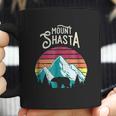 Retro Vintage Mount Shasta California Mountains Bear Coffee Mug