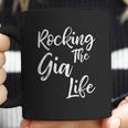 Rocking The Gia Life Funny Cute Proud Nana Coffee Mug