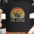 Lets Roll Jiu Jitsu Hand Vintage Sunset Funny Gift Idea Coffee Mug