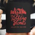 Rolling Stones Mens Mick June 1975 Nyc Coffee Mug