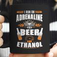 I Run On Adrenaline Beer & Ethanol Coffee Mug