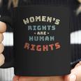 Womens Womens Rights Are Human Rights Feminist - V-Neck Coffee Mug