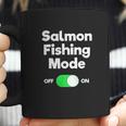 Salmon Fishing Gift Funny Fisher Mode Coffee Mug