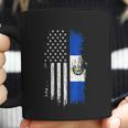 Salvadoran America Flag El Salvador Usa Coffee Mug