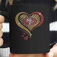 San Francisco 49Er Heart Diamond Shirt Coffee Mug