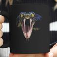 Scary Black Mamba Snake Halloween Coffee Mug