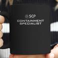 Scp Foundation Containment Specialist Design On Back Coffee Mug