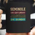 Seminole On Saturday On Sunday Jacksonville Coffee Mug