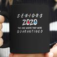 Seniors 2020 The One Where They Were Quarantined Social Distancing Graduation Gift | Womens Graphic Coffee Mug