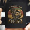 Shoot Em In The Pecker Funny Turkey Hunting T-Shirt Coffee Mug