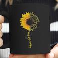 Sign Language Asl American Sunflower Share The Love Coffee Mug