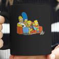 The Simpsons Homer Marge Maggie Bart Lisa Simpson Couch Coffee Mug