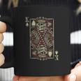 Skull Motorcycle Shirt Biker King Of Spades Card Game Poker Coffee Mug