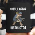 Small Arms Instructor Rex Dinosaur Gun For Firearm Trainer Coffee Mug