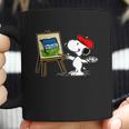 Snoopy Drawing Hertha Bsc Coffee Mug