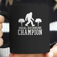 Social Distancing Champ Graphic Coffee Mug