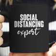 Social Distancing Expert Funny Pandemic Coffee Mug