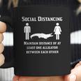 Social Distancing Stay 6 Feet Away Alligator Introvert Gift Coffee Mug