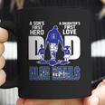 A Son’S First Hero A Daughter’S First Love Dad Duke Blue Devils Shirtn Coffee Mug