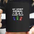 My Spirit Animal Is A Gummy Bear Fun Colorful CandyShirt Fbb Black Coffee Mug