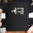 Spitting Oil Ripping Soil Motocross Coffee Mug