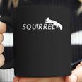 Squirrel Jumping Logo Coffee Mug