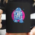 Star Wars R2-D2 Vintage Neon Retro Sparkly Badge Coffee Mug