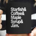 Starfish Coffee Maple Syrup And Jam Coffee Mug