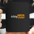 Stay Safe Pornhub Parody Coffee Mug