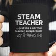 Steam Teacher Definition Science Technology Engineering Math Coffee Mug