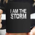 I Am The Storm Devil Whispers Motivational Coffee Mug