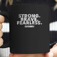 Strong Brave Fearless Joshua 1 9 Christian Faith Coffee Mug