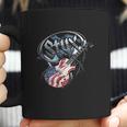 Styx Tall American Flag Guitar Coffee Mug