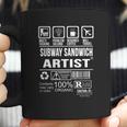 Subway Sandwich Artist Coffee Mug