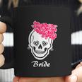 Sugar Skull Halloween Wedding Day Of The Dead Bride Graphic Design Printed Casual Daily Basic Coffee Mug