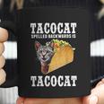 Tacocat Spelled Backwards Is Tacocat Funny Cat Gift Coffee Mug